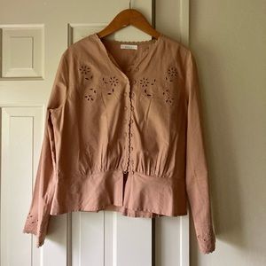 Doen Thyme Top in Macaron